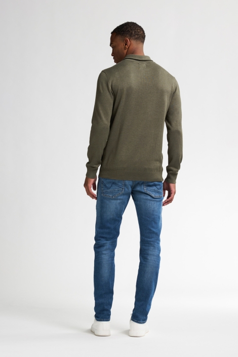 Petrol Industries men knitwear collar basic